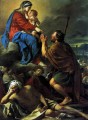 St Roch demandant à la Vierge Marie de guérir les victimes de la peste Jacques Louis David